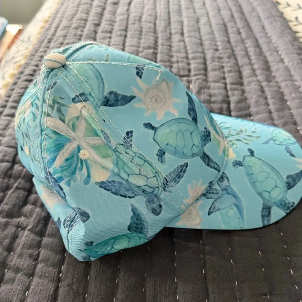 SHEIN Blue Turtle Print Cap - Picture 7 of 7